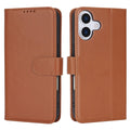 iPhone 17 Cover with Stand - Light Brown