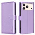 BINFEN COLOR iPhone 18 Pro Max/17 Pro Max Wallet Cover in PU-leather - Purple — BINFEN