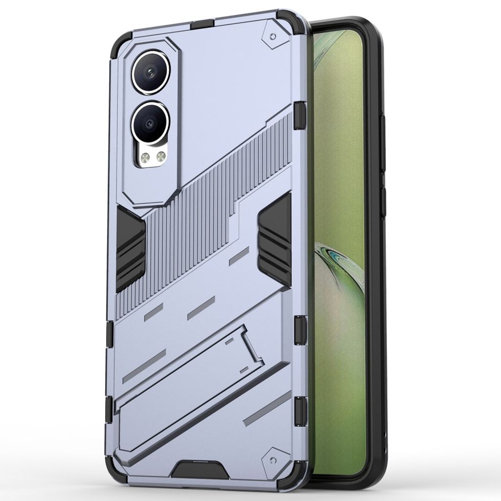 OnePlus Nord CE4 Lite 5G / Oppo K12x 5G case with a stand - Dark Blue — Övrigt