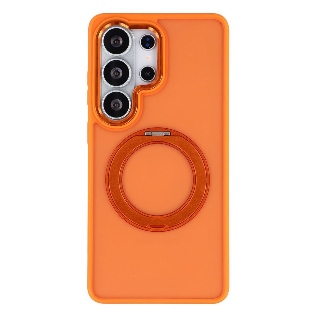 Samsung Galaxy S26 Ultra MagSafe Case with Rotating Kickstand - Orange — Samsung