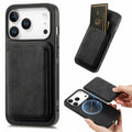iPhone 18 Pro Max/17 Pro Max Magsafe Case with Removable Wallet - Black — Övrigt