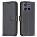 BINFEN COLOR Motorola Edge 50 Neo 5G Wallet cover - Black — BINFEN