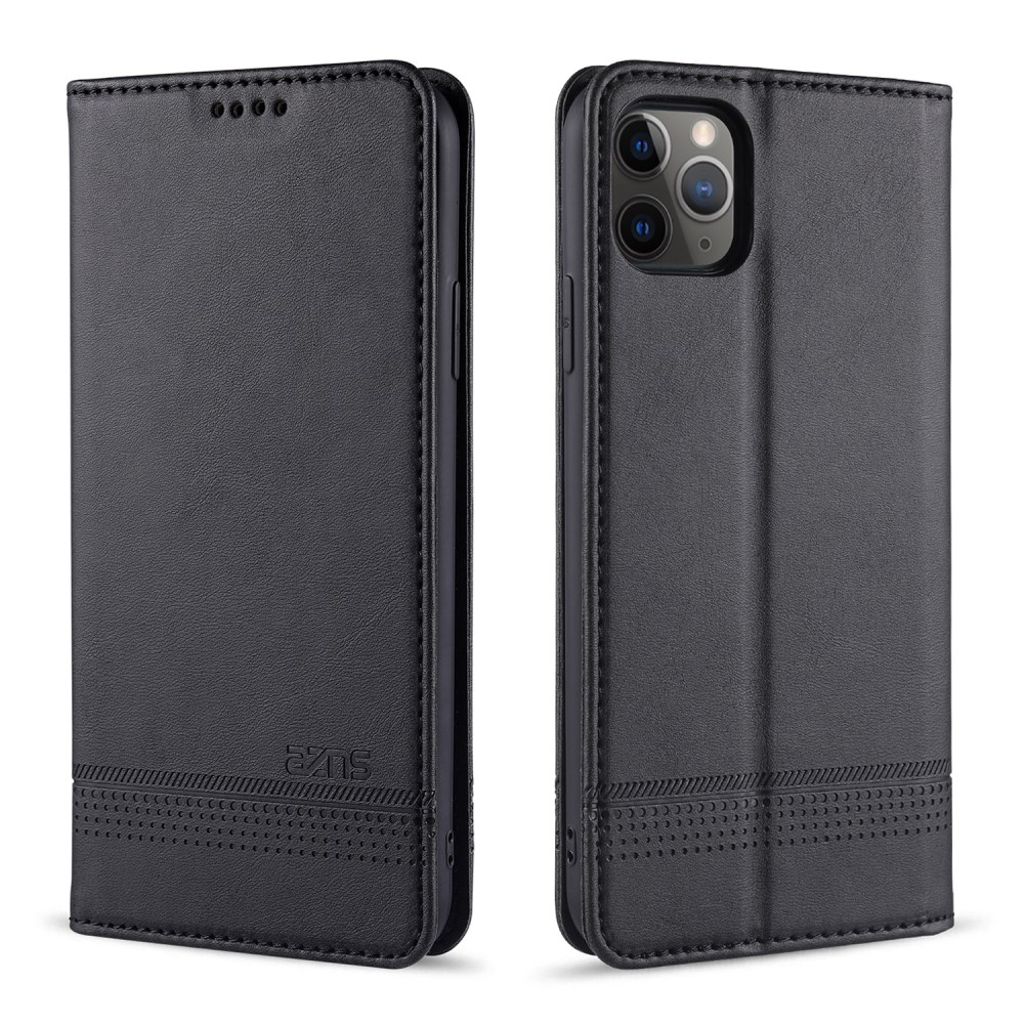 AZNS iPhone 12 / 12 Pro Cover with Stand - Black — AZNS