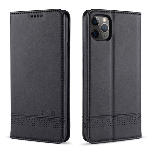 AZNS iPhone 12 / 12 Pro Cover with Stand - Black — AZNS
