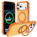 iPhone 18 Pro/17 Pro MagSafe Case with Ring Kickstand - Orange — Övrigt