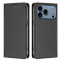 iPhone 18 Pro Max/17 Pro Max Wallet Cover PU-leather - Black — Övrigt