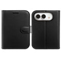iPhone Duo Wallet Cover in PU-leather - Black — Övrigt