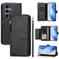 Samsung Galaxy S25 Wallet Cover with Hand grip - Black