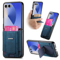 Samsung Galaxy Z Flip7 5G Case with Card Holder - Blue