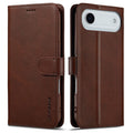 LC.IMEEKE iPhone Air Wallet Cover with Stand - Brown