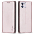 BINFEN COLOR iPhone 11 Cover with Stand - Rose gold