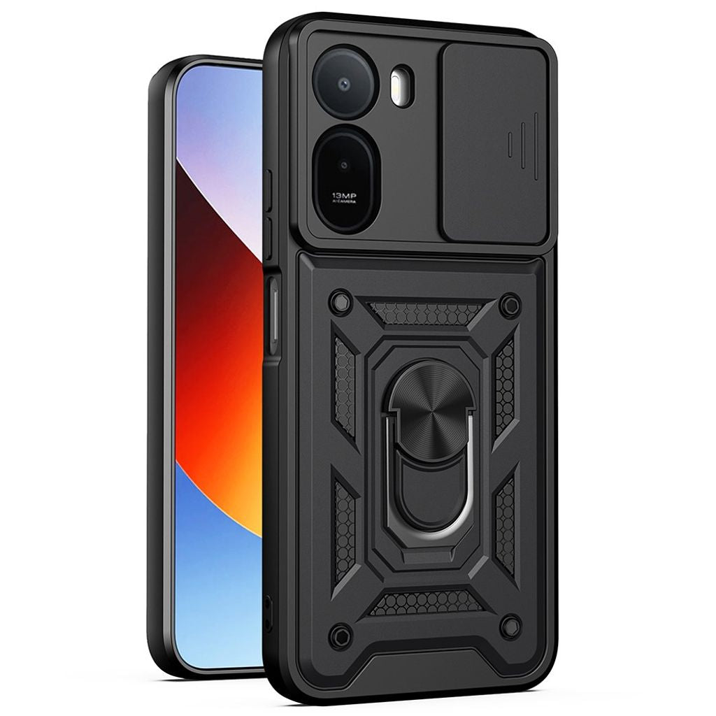 Xiaomi Redmi A7 Pro Case Stand Camera Protection - Black — Xiaomi