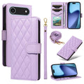 iPhone Air Wallet Cover with strap - Purple