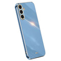 XINLI Samsung Galaxy A16 Case with gold frame - Blue — XINLI
