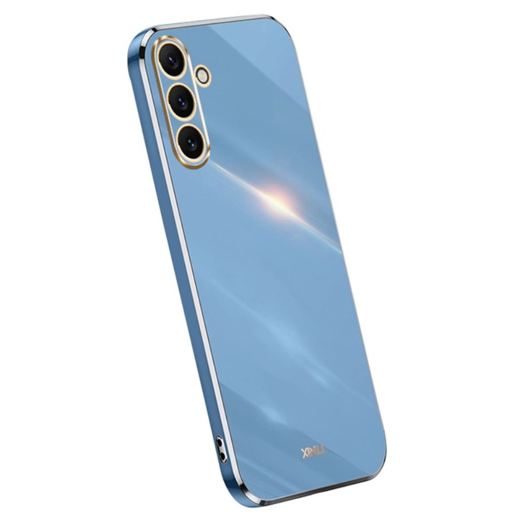 XINLI Samsung Galaxy A16 Case with gold frame - Blue — XINLI