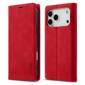 LC.IMEEKE iPhone 18 Pro Max/17 Pro Max Wallet Cover - Red — LC.IMEEKE