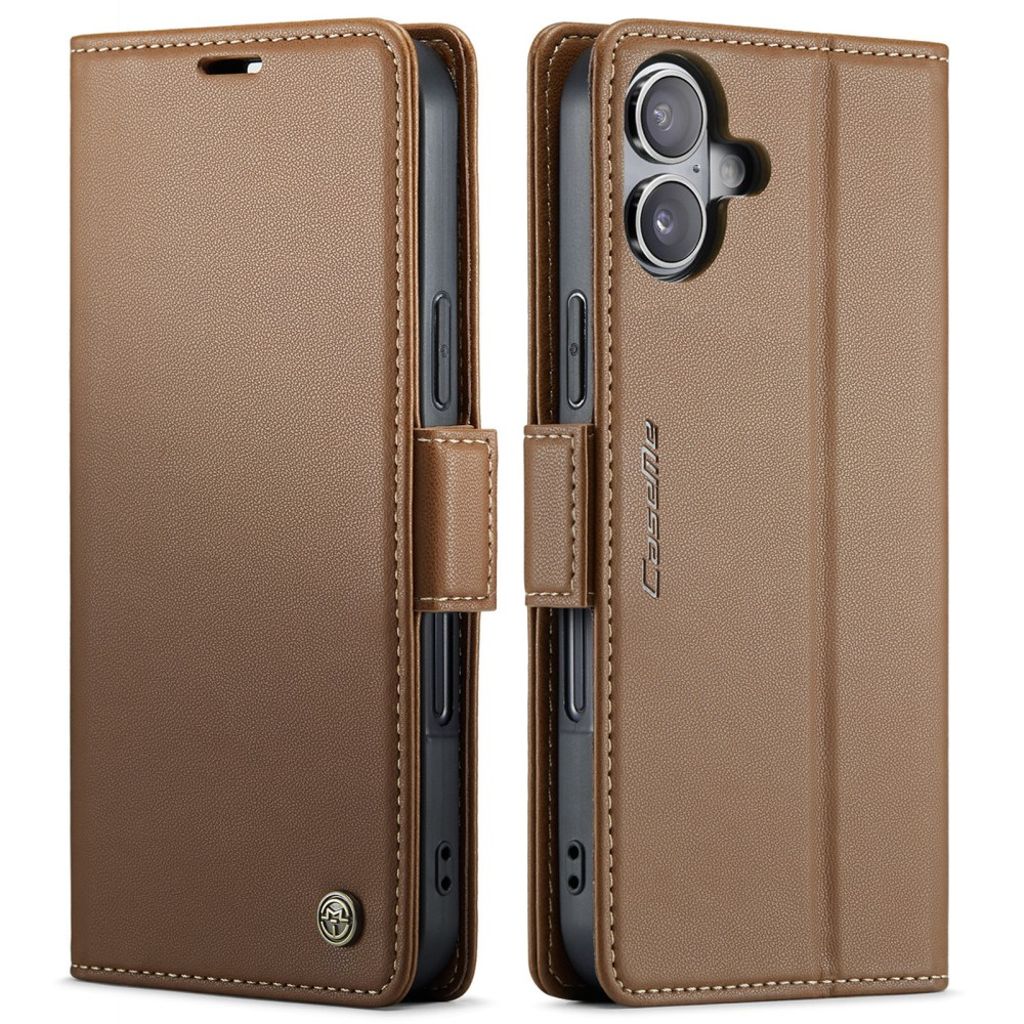 CASEME iPhone 17 Cover with Card Slots - Brown