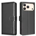 BINFEN COLOR iPhone 18 Pro Max/17 Pro Max Wallet Cover in PU-leather - Black — BINFEN