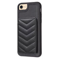 iPhone 6/6s/7/8/SE 2020/2022 Case with Stand - Black — Övrigt
