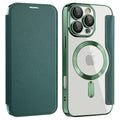 iPhone 16 Pro Cover with card slots - Dark Green