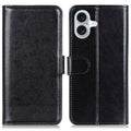 Crazy Horse iPhone 16 Cover - Black