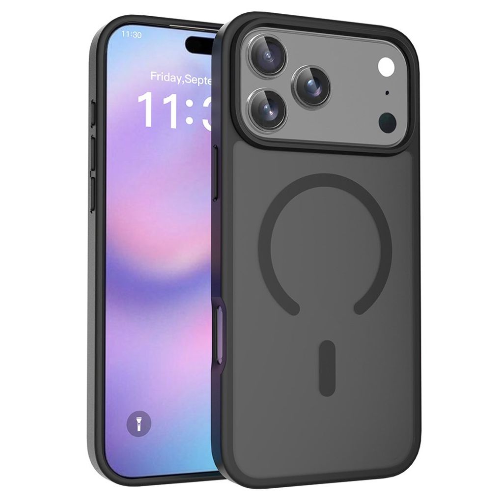 iPhone 18 Pro Max/17 Pro Max Matte Case - Black — Övrigt