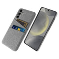 Samsung Galaxy S24 FE case with dual card slots - Light Gray — Samsung