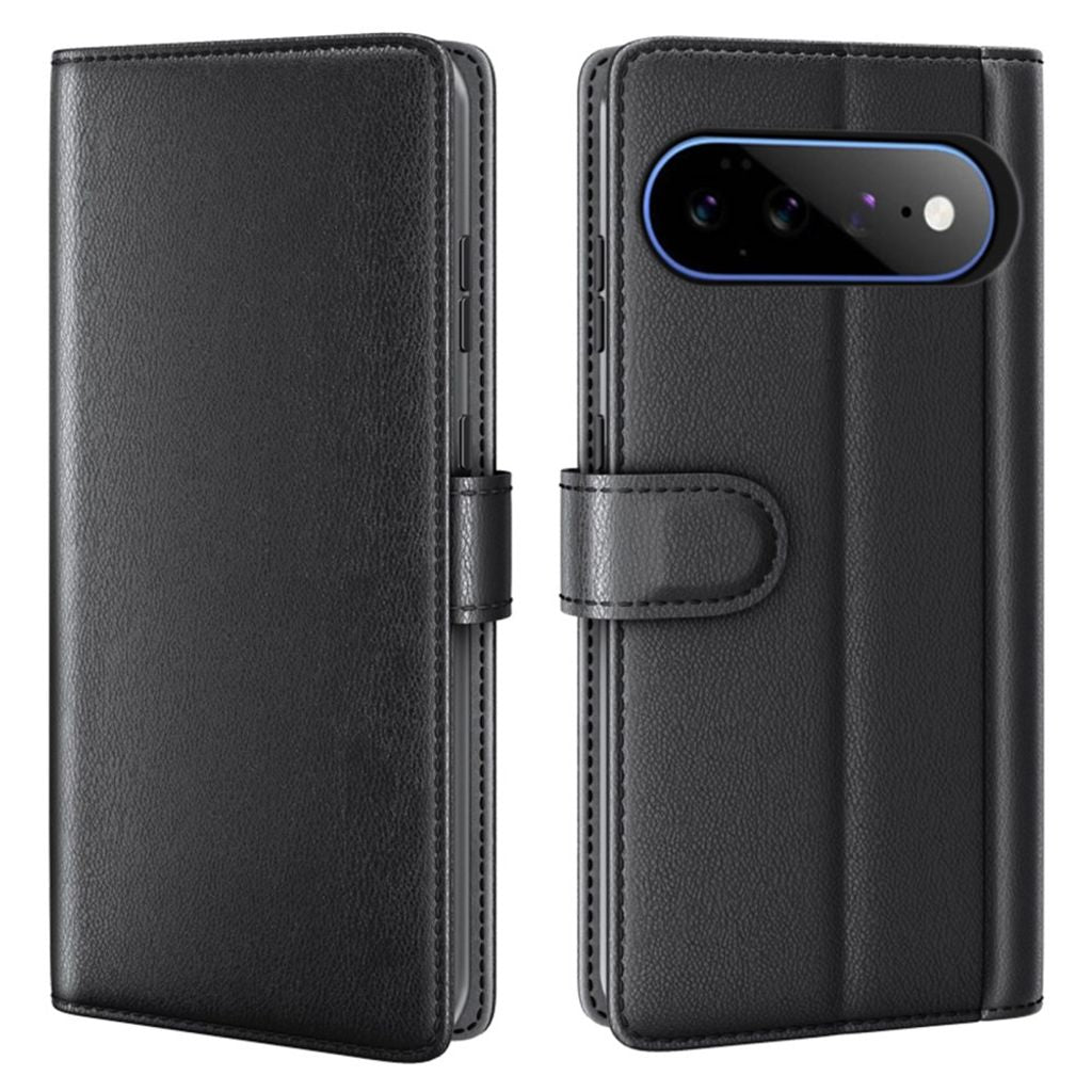 Google Pixel 11 Pro XL Wallet Cover Real Leather - Black — Google