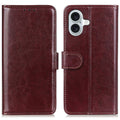 Crazy horse iPhone 16 Cover - Brown — Crazy