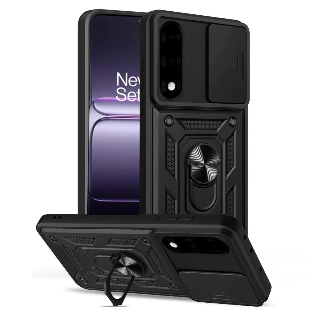 OnePlus Nord 5 5G Case with Stand - Black