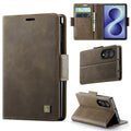 AUTSPACE Samsung Galaxy Z Fold8 Wallet Cover PU-leather RFID Blocking  - Coffee — AUTSPACE