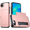 iPhone 17e/16e Case with Cardholder - Black — Övrigt