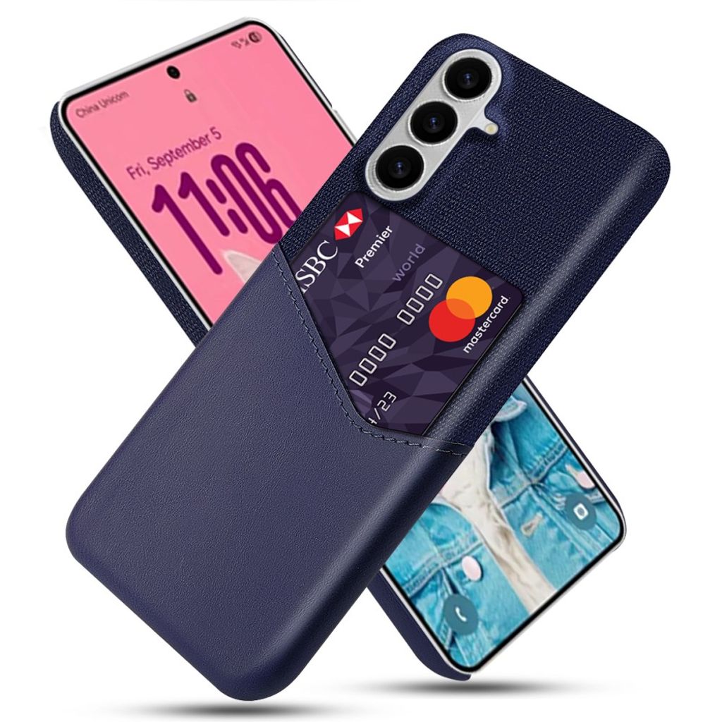 Samsung Galaxy S26 Case Card Holder - Blue