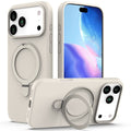 iPhone 17 Pro Max MagSafe Kickstand Case – Beige
