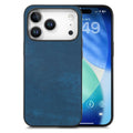 Case in PU-leather iPhone 18 Pro, iPhone 17 Pro - Blue — Övrigt