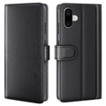 iPhone 16 Case in genuine leather - Black — Övrigt