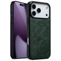 LC.IMEEKE iPhone 18 Pro Max/17 Pro Max MagSafe Case with PU-leather - Green — LC.IMEEKE