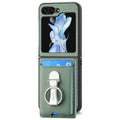 Samsung Galaxy Flip6 / Flip 7 FE Case with Cardholder - Green — Samsung