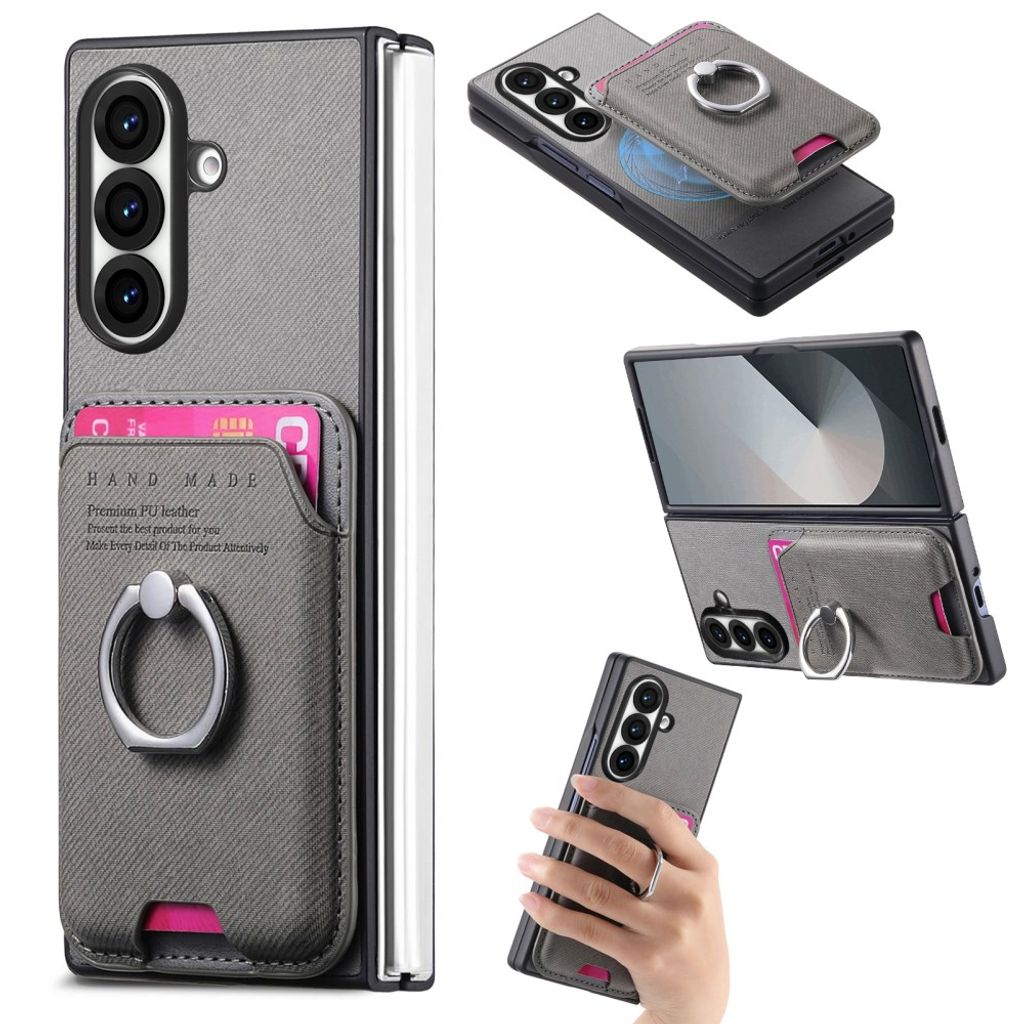 MagSafe Case with Detachable Card Holder Samsung Galaxy Z Fold8 Ultra - Gray — MagSafe