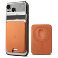 Spigen Valentinus MagFit Magnetic Wallet for Cell Phone – Orange — Spigen